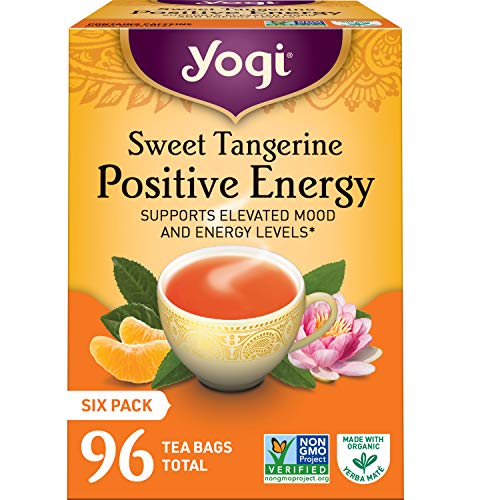 516cQ2lUJPL Yogi Sweet Tangerine Positive Energy tea as a pre workout